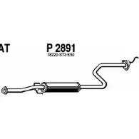 Резонатор FENNO 6438013028911 ZA 98J P2891 Honda Civic 6 (MB, MC) Универсал 1.6 16V (MC1) 116 л.с. 1998 – 2001