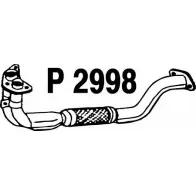 Выхлопная труба глушителя FENNO 6438013029987 Hyundai Accent (X3) 1 Седан R DC59 P2998