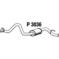 Глушитель FENNO 6438013030365 4 HLDVP Land Rover Defender 1 (L316) 1990 – 2019 P3036