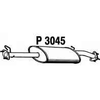 Резонатор FENNO 6438013030457 P3045 YFLQH 7M Land Rover Defender 1 (L316) Пикап 2.4 Td4 4x4 (L317) 122 л.с. 2007 – 2016