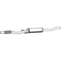 Резонатор FENNO L39 ITC P30602 Mini Clubman (R55) 1 2007 – 2014 6438013306026