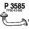 Выхлопная труба глушителя FENNO 2897969 S XYD1LF 6438013035858 P3585