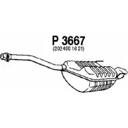 Глушитель FENNO P3667 AN6F 6 Mercedes C-Class (W202) 1 1993 – 2000 6438013036671