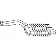 Глушитель FENNO P3792 6438013037920 Mercedes S-Class (W140) 3 Седан 4.2 S 420 (140.042) 279 л.с. 1993 – 1998 2MR6T YE