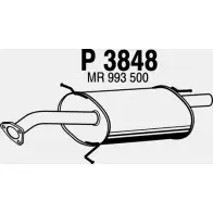 Глушитель FENNO P3848 TH P0RV 6438013038484 Mitsubishi Lancer 9 (CS3A) Седан 1.3 82 л.с. 2003 – 2013