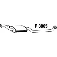 Резонатор FENNO 6438013038651 S6 O0OU Mitsubishi Pajero Pinin 1 (H60, H70) Внедорожник 1.8 GDI (H66W) 120 л.с. 1999 – 2004 P3865