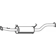 Резонатор FENNO 6438013039856 P3985 TBPYH 4N Mitsubishi Pajero 3 (V7, V6) Внедорожник 2.5 TDi 99 л.с. 2000 – 2006