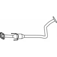 Резонатор FENNO 6438013410051 P RCKNZN P41005 Nissan Micra (K13) 4 Хэтчбек 1.2 80 л.с. 2010 – 2024