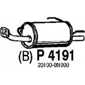 Глушитель FENNO VWC1 08T P4191 Nissan Almera (N15) 1 1995 – 2000 6438013041910