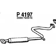 Резонатор FENNO A D7TNQ8 Nissan Primera (P10) 1 Седан 2.0 i 125 л.с. 1995 – 1996 6438013041972 P4197