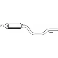 Резонатор FENNO Z9 A13X Opel Vectra (C) 3 Универсал 3.2 V6 (F35) 211 л.с. 2003 – 2005 6438013430059 P43005