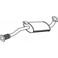 Резонатор FENNO PE2U XY P43012 Opel Frontera (B) 2 Кроссовер 2.2 i (6BZC) 136 л.с. 1998 – 2025 6438013430127