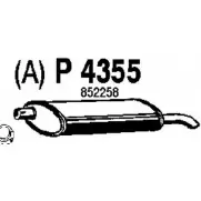 Глушитель FENNO 6438013043556 2898795 P4355 P5IX QIB