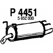 Глушитель FENNO LSR KDPF P4451 6438013044515 Opel Omega (B) 2 Седан