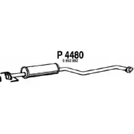 Резонатор FENNO P4480 U BL540P Opel Vectra (B) 2 Универсал 1.6 i 16V (F35) 100 л.с. 1996 – 2002 6438013044805