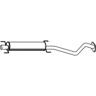 Резонатор FENNO P4487 Opel Astra (G) 2 Купе 2.2 16V (F07) 147 л.с. 2000 – 2005 6438013044874 KTL15H W