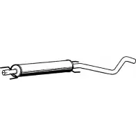 Резонатор FENNO HV CO2A P4574 Opel Astra (G) 2 Универсал 1.6 CNG (F35) 97 л.с. 2003 – 2004 6438013045741