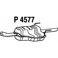 Глушитель FENNO 6438013045772 SQX1 9QW P4577 Opel Astra (G) 2 Универсал 1.6 CNG (F35) 97 л.с. 2003 – 2004