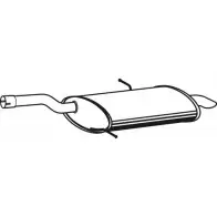 Глушитель FENNO P46009 2899026 B MJBF 6438013460094