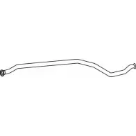 Выхлопная труба глушителя FENNO 6438013046014 Peugeot 206 1 (2AC) Хэтчбек 1.4 i 75 л.с. 1998 – 2025 P4601 HFTIM V