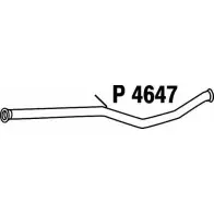 Выхлопная труба глушителя FENNO 6438013046472 P4647 E ZBKV Peugeot 308 1 (T7, 4E, 4H) Универсал 2.0 HDi 136 л.с. 2007 – 2025