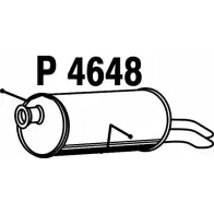 Глушитель FENNO P4648 PFC N3 6438013046489 Peugeot 308 1 (T7, 4E, 4H) Универсал 2.0 HDi 136 л.с. 2007 – наст. время