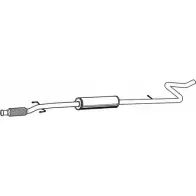 Резонатор FENNO Peugeot 207 1 (WA, WC, PF1) Хэтчбек 1.6 16V VTi 120 л.с. 2007 – 2025 DVC BRI P4662 6438013046625