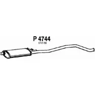 Резонатор FENNO B93 MDZK 6438013047448 P4744 Peugeot 406 1 (8B) Седан 2.0 16V 132 л.с. 1995 – 2004