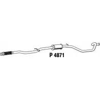 Резонатор FENNO 6438013048711 W6 TMYO Peugeot 206 1 (2EK) Универсал 1.4 16V 88 л.с. 2003 – 2025 P4871