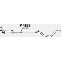 Резонатор FENNO Peugeot 307 1 (3E, PF2) Универсал Break 1.4 16V 88 л.с. 2003 – 2007 6438013048834 YKFB 72 P4883