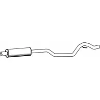 Резонатор FENNO P5405 K3HC H7 6438013054057 Saab 9-3 (YS3D) 1 Хэтчбек 2.2 TiD 125 л.с. 2000 – 2002