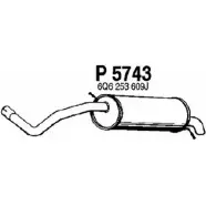 Глушитель FENNO P5743 Skoda Fabia (6Y) 1 1999 – 2007 6438013057430 WRA 97