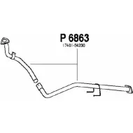 Выхлопная труба глушителя FENNO 6438013068634 HB 8SN Toyota Hilux P6863