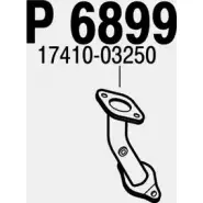 Выхлопная труба глушителя FENNO P6899 Toyota 6438013068993 R KCP7X