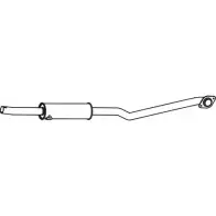 Резонатор FENNO V FTAV 6438013069457 Toyota Avensis (T250) 2 Седан 2.0 (AZT250) 147 л.с. 2003 – 2008 P6945