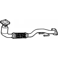 Выхлопная труба глушителя FENNO P7137 Volkswagen Caddy 6438013071375 TUHG A