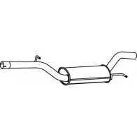 Резонатор FENNO E TMMA Volkswagen Passat (B6) 4 Универсал 1.6 FSI 115 л.с. 2005 – 2008 6438013720976 P72097