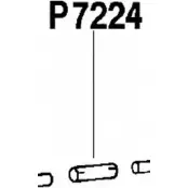 Выхлопная труба глушителя FENNO 9MZD MM7 P7224 6438013072242 Seat Toledo (1L) 1 Хэтчбек 1.9 D 68 л.с. 1991 – 1999