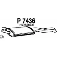 Глушитель FENNO P7436 Volkswagen Golf 3 (1H5) Универсал 1.9 SDI 64 л.с. 1995 – 1999 6438013074369 T UZRNHV