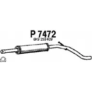 Резонатор FENNO 6438013074727 P7472 Volkswagen Caddy (9K9B) 2 Минивен 1.6 2 75 л.с. 1997 – 2000 ZY LDD