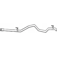 Выхлопная труба глушителя FENNO P7510 PDNG N 2900675 6438013075106