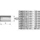 Хомут глушителя FENNO 6438013084252 P8425 04ZAXZ 5 2901125