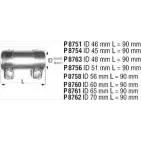 Хомут глушителя FENNO NS7 VS P8763 2901330 6438013087635