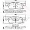 Тормозные колодки дисковые, комплект COMLINE Jaguar E-Pace ADB02253 22145, 22146 ABYTN