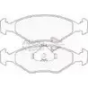 Тормозные колодки дисковые, комплект COMLINE 2912950 ADB0228 21193 18 9R3VLH