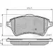 Тормозные колодки дисковые, комплект COMLINE BX98F ADB0873 23 615 2913160
