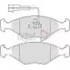 Тормозные колодки дисковые, комплект COMLINE 2321 818 MBAAP3G ADB11273 Fiat Albea