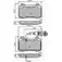 Тормозные колодки дисковые, комплект COMLINE RN1L30Q 2913273 21381, 24143 ADB11737