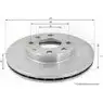 Тормозной диск COMLINE ADC1008V Zaz Lanos (TA) 1 Хэтчбек 1.4 75 л.с. 2004 – 2009 Y 2LBGG