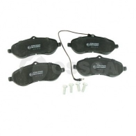 Тормозные колодки дисковые, комплект OSSCA 24W0KV M Peugeot Expert 34348